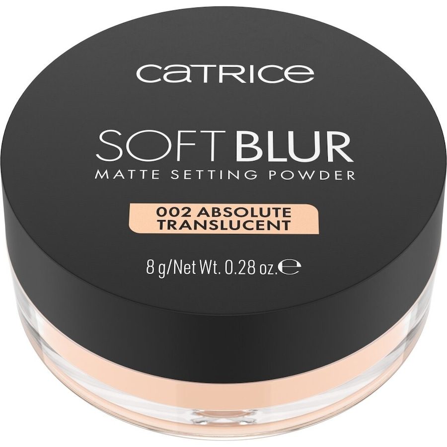 Catrice Soft Blur Matte Setting Puder 8 g 002 Absolute Translucent
