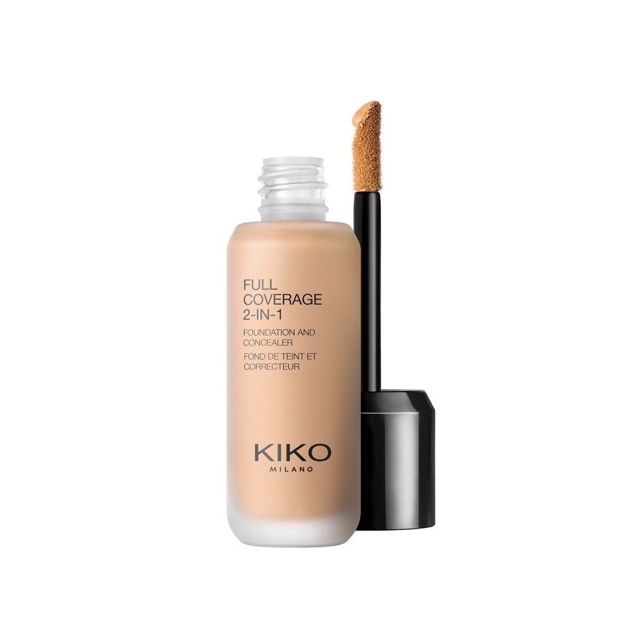KIKO MILANO Full Coverage 2 in1 Foundation&Concealer Fluid Foundation 1ST