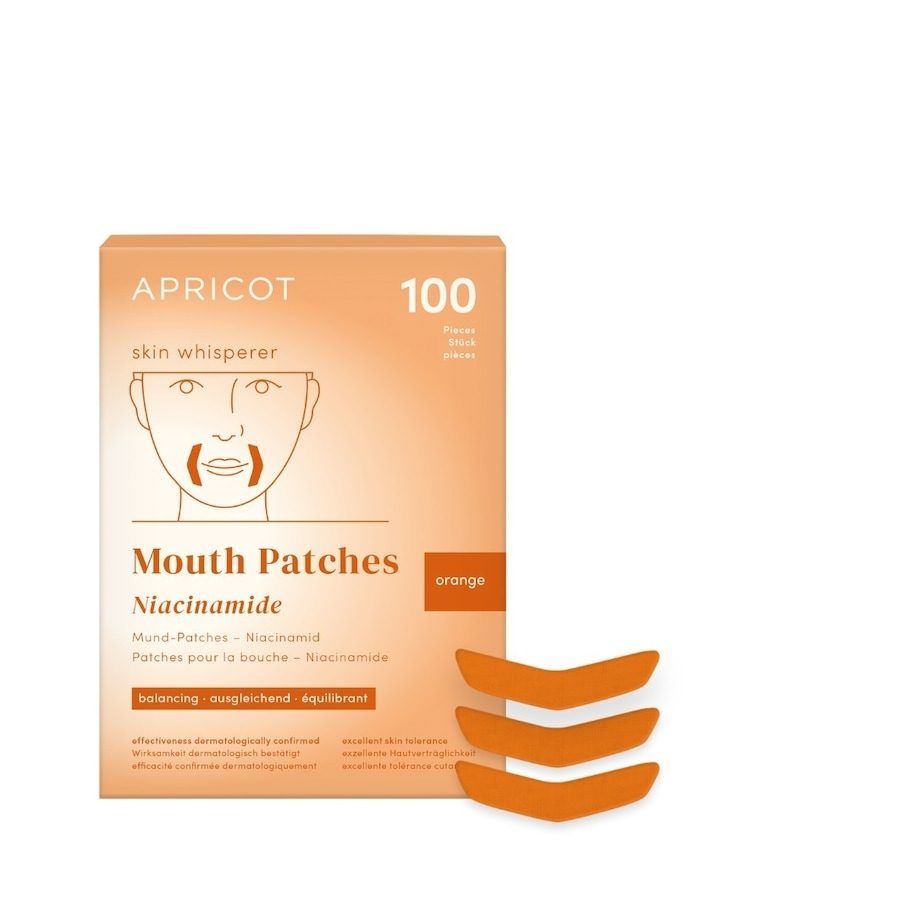 Apricot Mundpatches mit Niacinamide 100 Stück