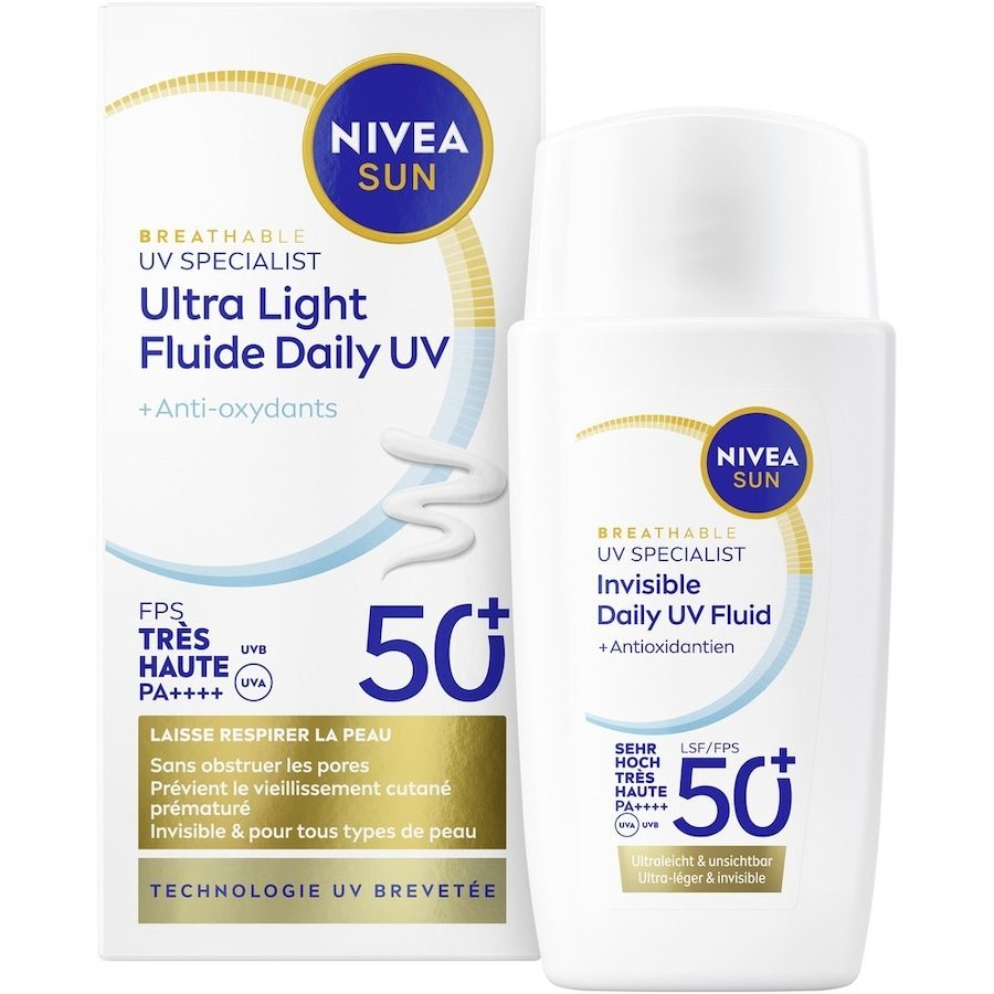 Sun Uv Face Invisible Daily Fluid Lsf 50+ Damen  40ml