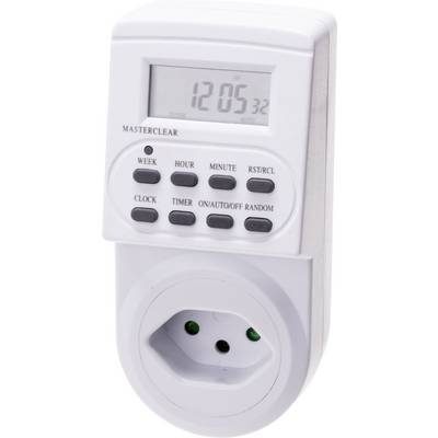 Digitale Zeitschaltuhr Kinderschutz / Zufallsgenerator Suisse T12  T13
