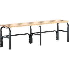 Garderobenbank ohne Lehne ohne Schuhrost Länge 1500 mm