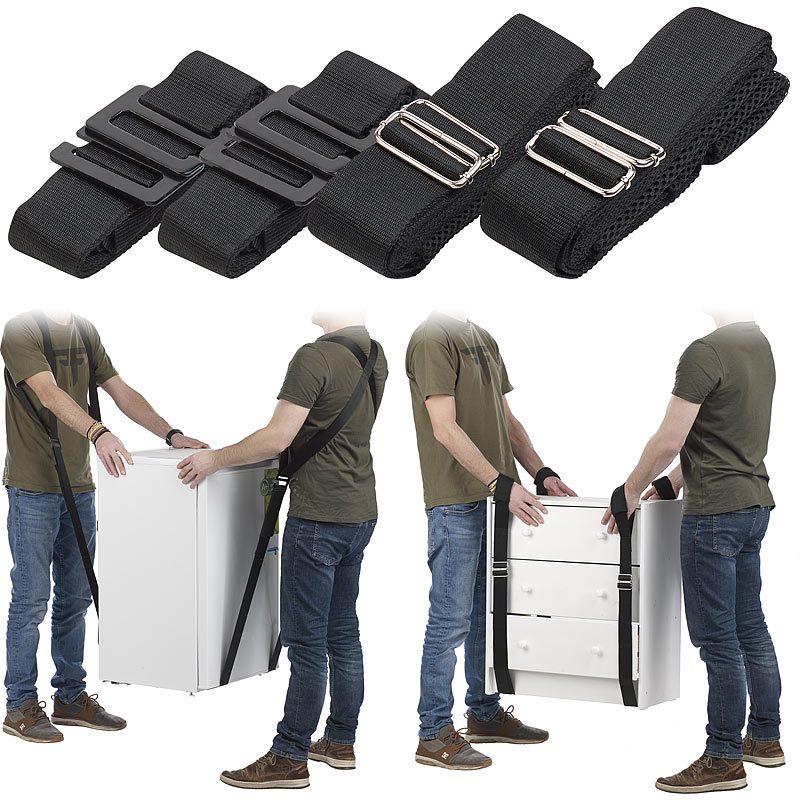 Doppel-Tragegurt für 2 Personen, belastbar bis 360 kg, mit Tasche