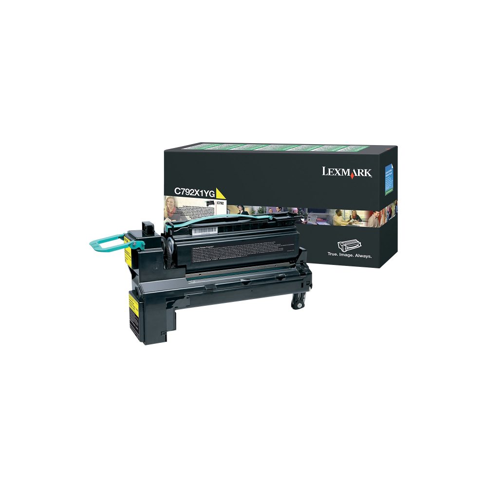 Lexmark Toner-Modul gelb