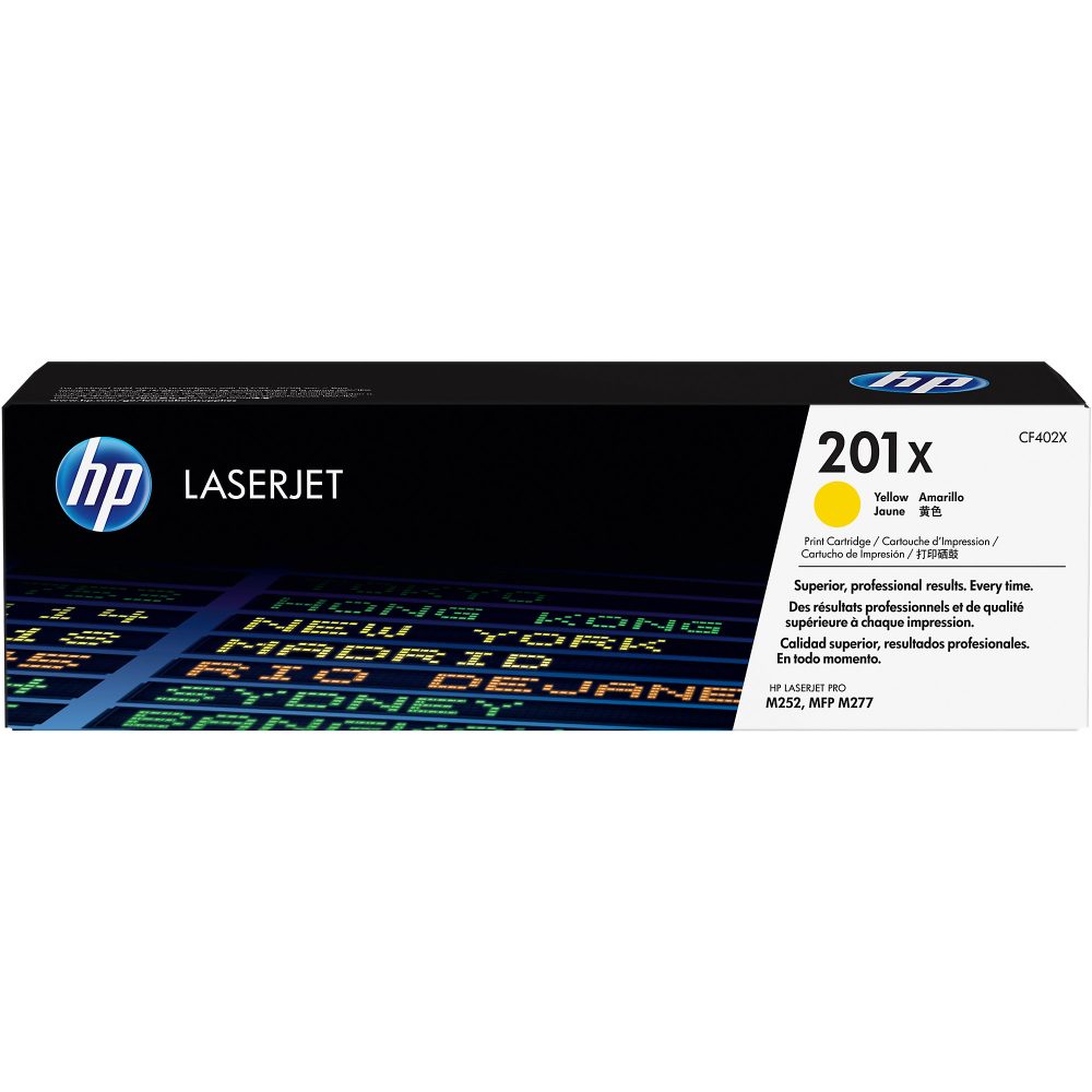 HP Toner-Modul 201X yellow