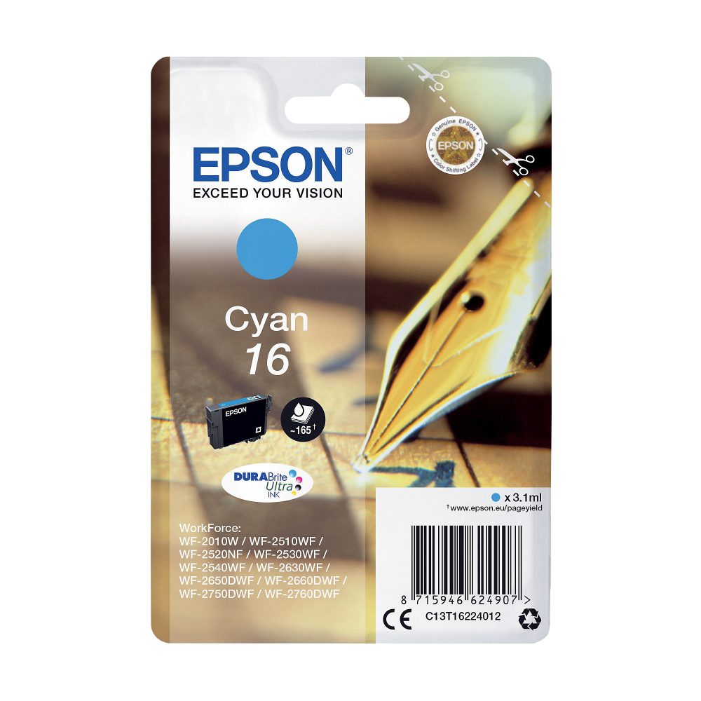 Epson C13T16224010 - Tintenpatrone