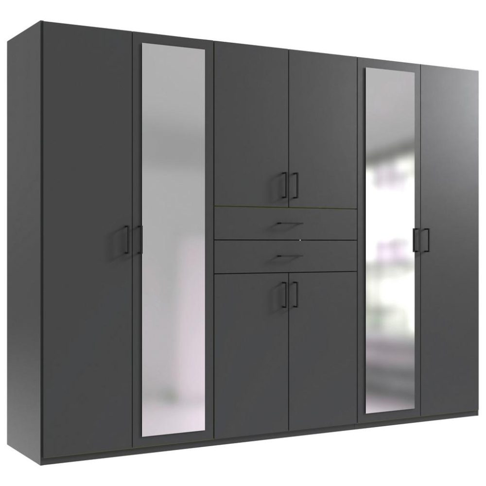 Drehtürenschrank Dillingen Graphitfarben
