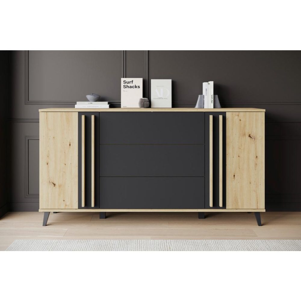 Sideboard Helsinki 150  150/77,8/39,5 cm 3 Schublade(n) 