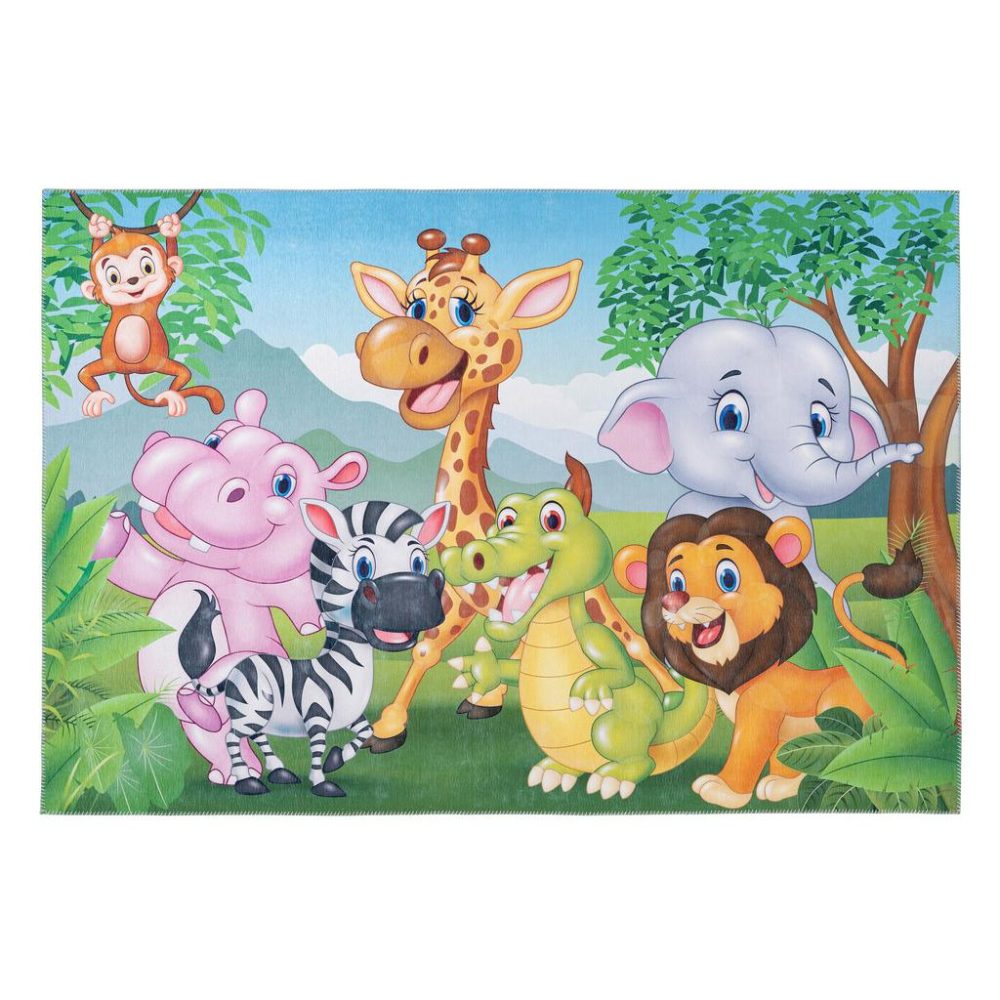 Obsession Kinderteppich »My Torino Kids 239«, rechteckig, 5 mm Höhe, Spielteppich, Motiv Tiere, Kinderzimmer
