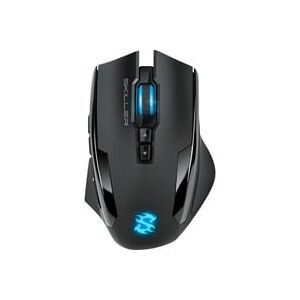 Sharkoon Skiller SGM1 USB-Gaming-Maus Optisch Beleuchtet, Integrierter Profilspeicher, Gewichts-Tuning Schwarz, Blau