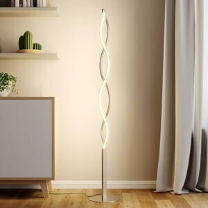 Wellenförmige LED-Stehlampe Auron