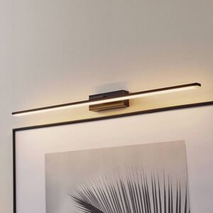 LED-Wandleuchte Miroir 80 cm schwarz 3000K