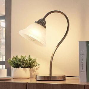 Gebogene Tischleuchte Mialina, E27 LED