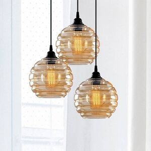 Home - Hängelampe Chandelier 029 - Schwarz und Gold