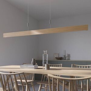LED-Pendellampe Lise, Eiche natur,158 cm