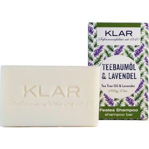 KLAR Festes Shampoo Teebaumöl & Lavendel Teebaumöl & Lavendel 100 g