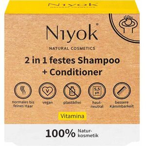 Niyok 2 in 1 festes Shampoo + Conditioner - Vitamina 80 g