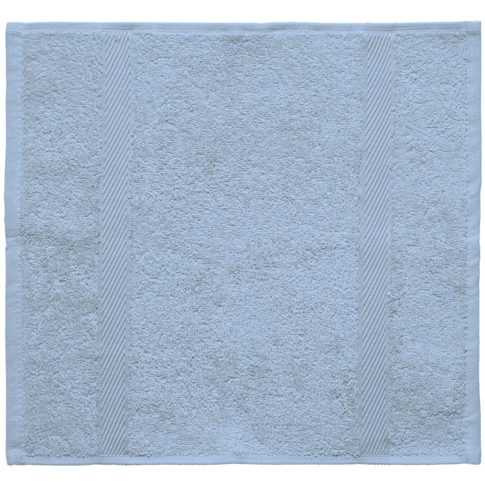 ERWIN M. Seiftuch Valencia Uni; 30x30 cm (BxL); blau; 5 Stück / Pack