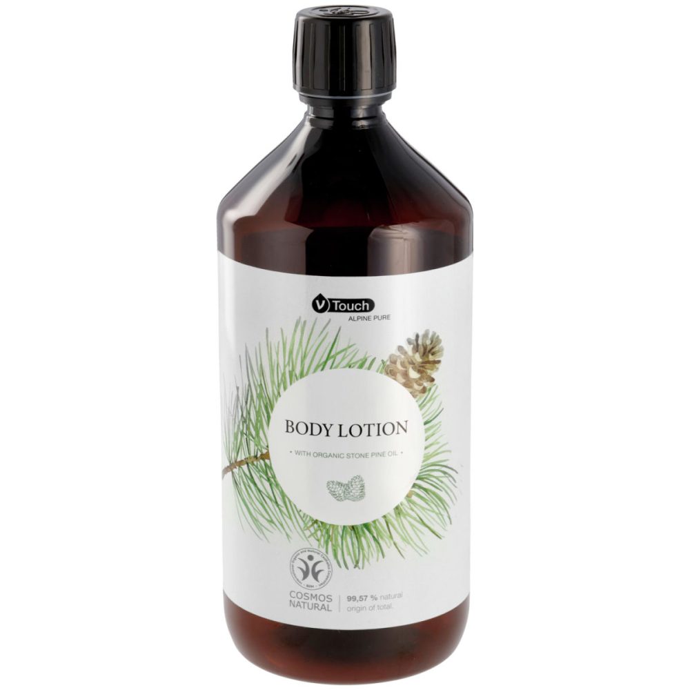 V-Touch Hotel Bodylotion Alpine Pure Nachfüllflasche; 1000 ml; weiss; 6 Stück / Pack