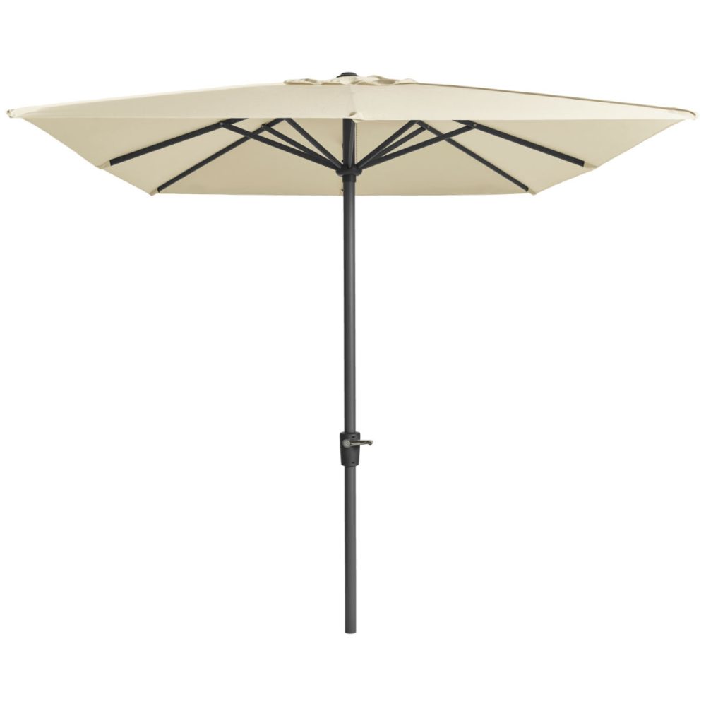 VEGA Gastro Sonnenschirm Siroc; 200x200x227 cm (LxBxH); cremeweiss; quadratisch