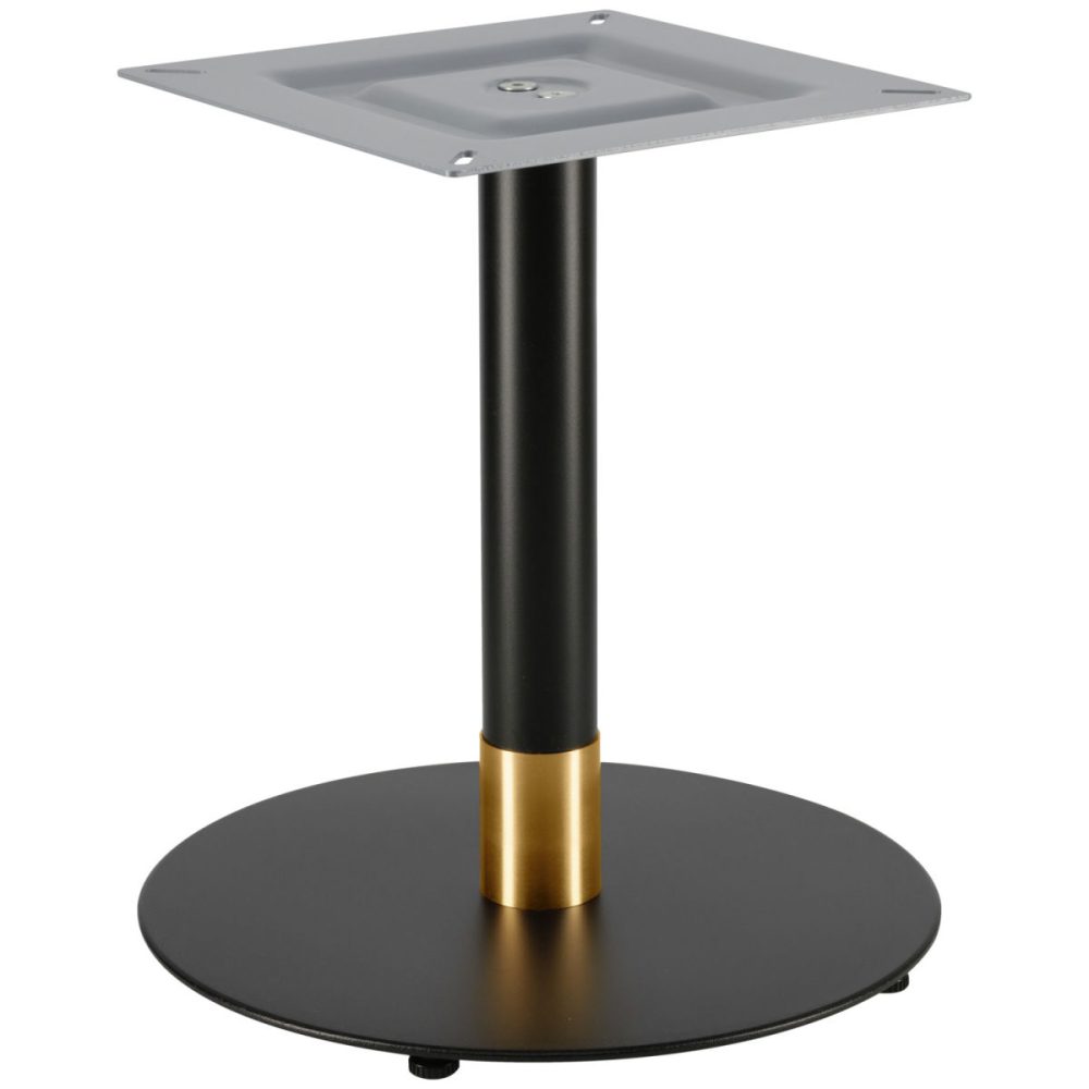 VEGA Outdoor Loungetischsäule Oris; 42x44 cm (ØxH); schwarz/gold