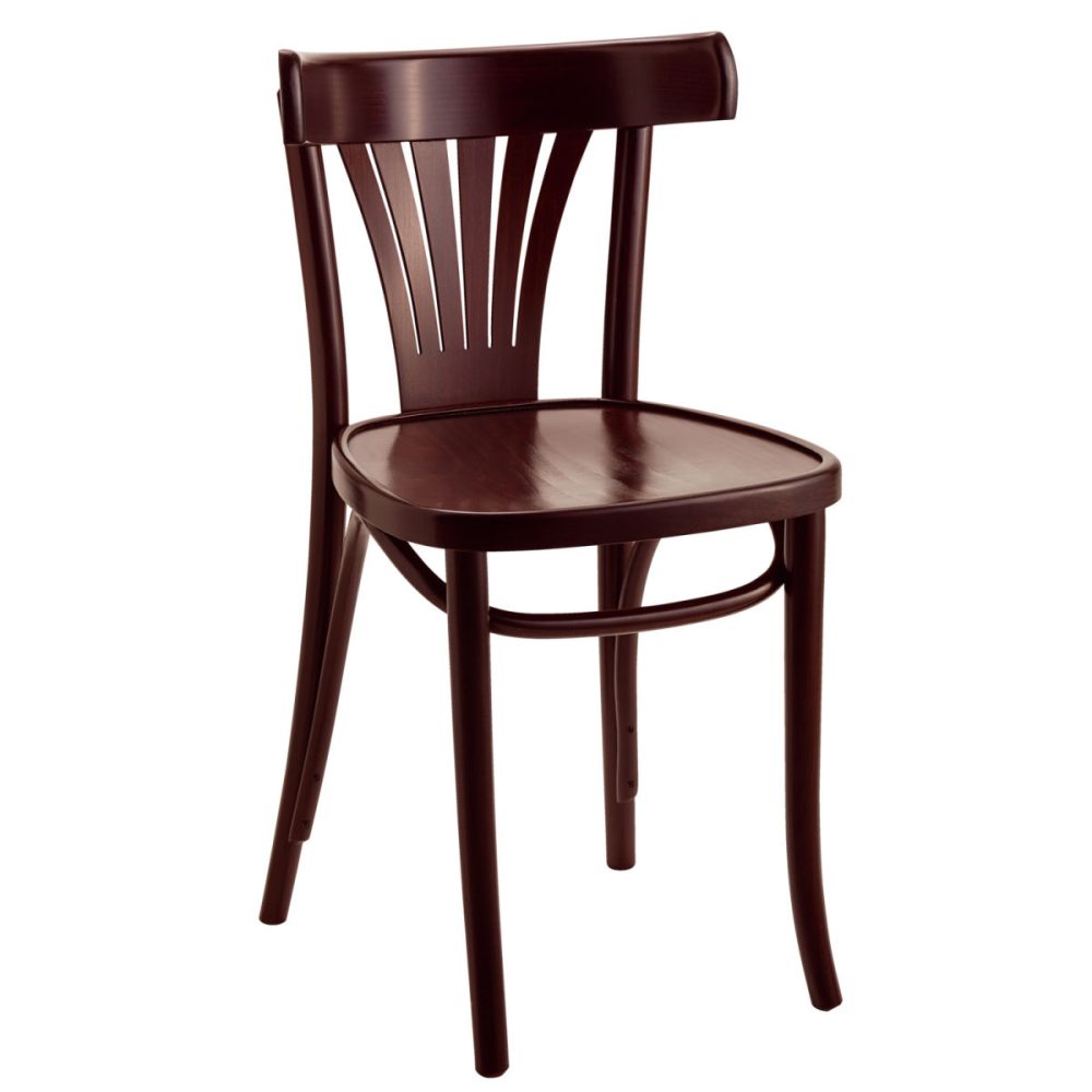 VEGA Bugholzstuhl Sambia; 43x45x79 cm (BxTxH); nussbaum; 2 Stück / Pack
