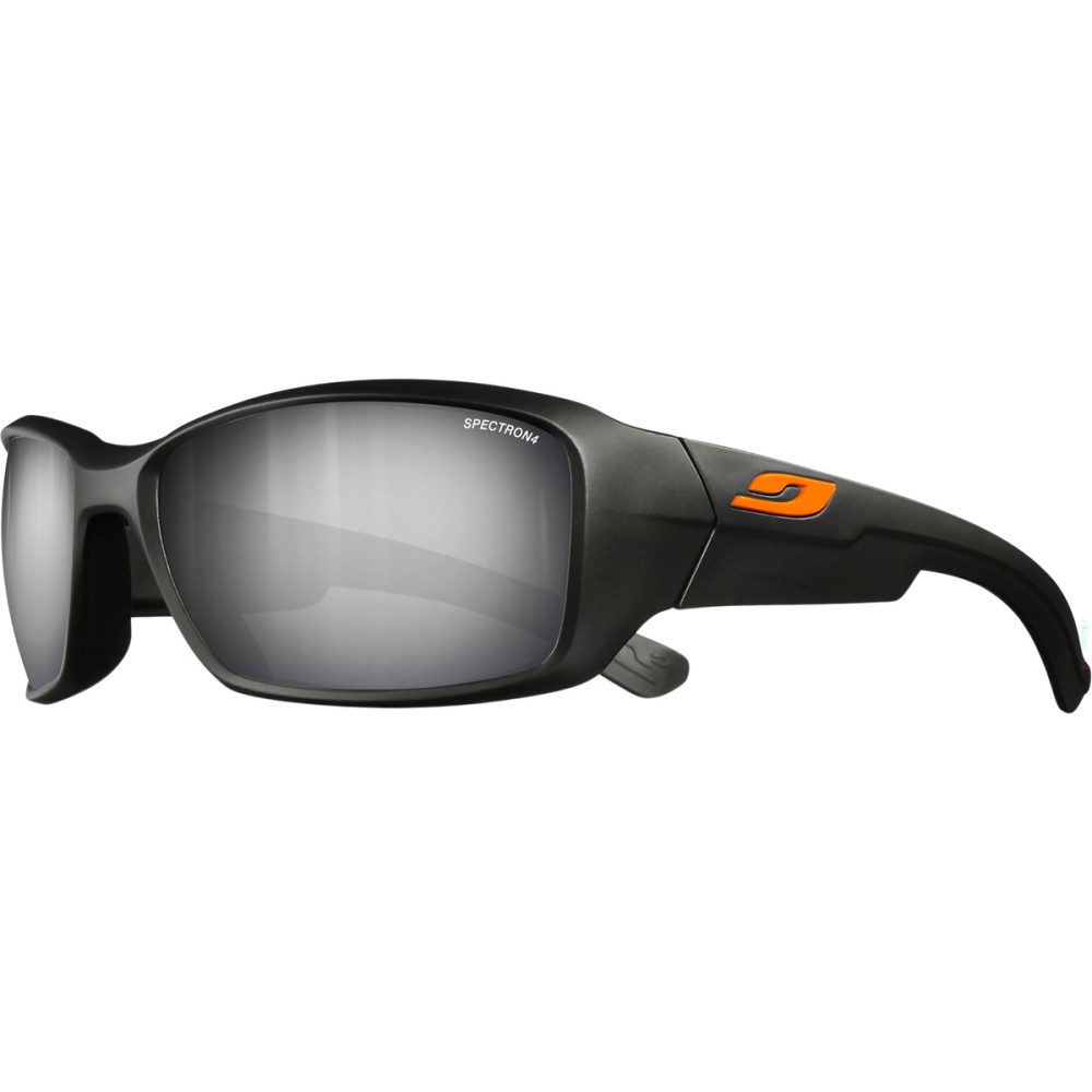 Julbo Whoops Spectron 4 Sunglasses matt black-brown flash silver 2019 Gletscherbrillen