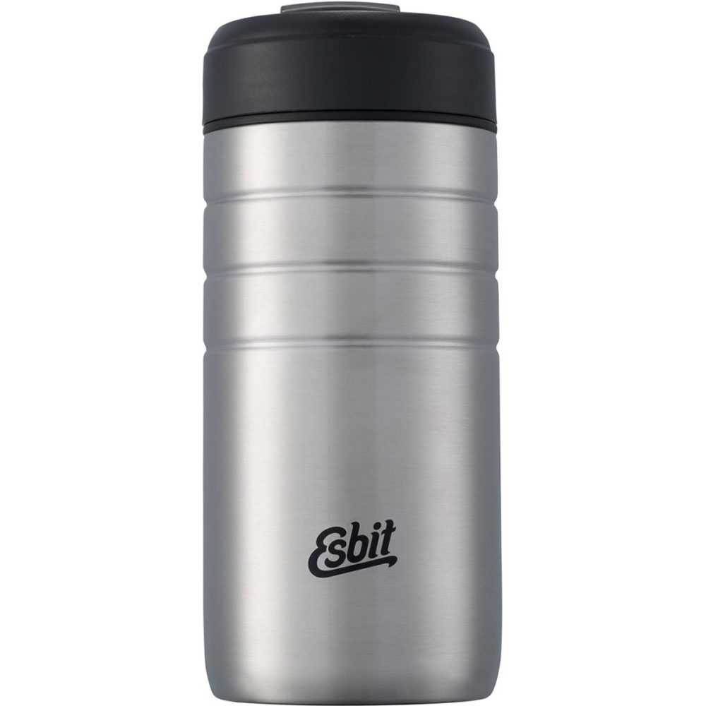 Esbit Majoris Klick Thermobecher Silber, Schwarz 450 ml MGF450TL-S