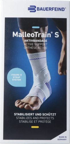 MalleoTrain S Aktivbandage Grösse 2 rechts titan (1 Stück)