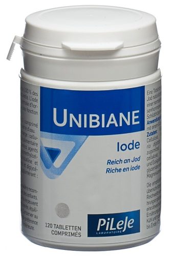 UNIBIANE Iode Tablette (120 Stück)
