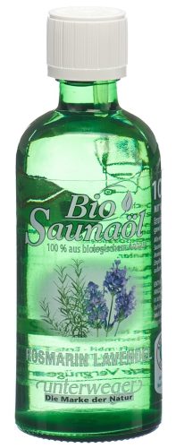 Unterweger Bio Saunaöl Rosmarin Lavendel (100 ml)