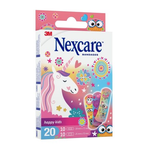 3M Kinderpflaster Happy Kids Magic (20 Stück)