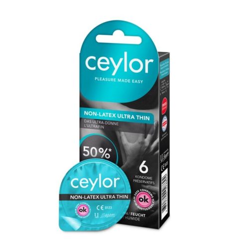 ceylor Non Latex Präservativ Ultra Thin (6 Stück)