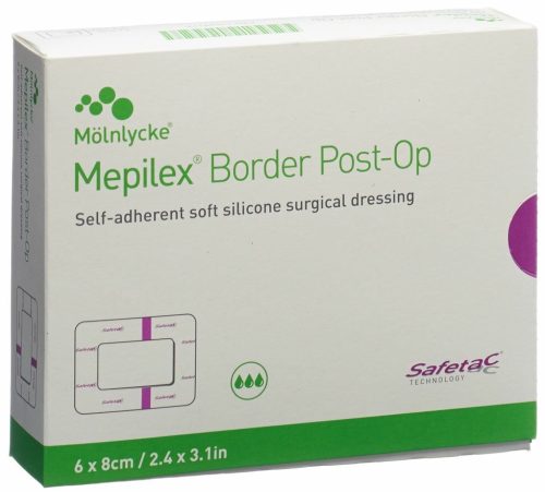 Mepilex Border Post-OP 6x8cm (10 Stk)