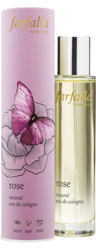 Farfalla Rose Natural Eau de Cologne (50ml)