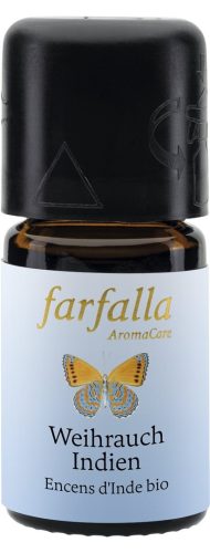 farfalla Weihrauch Ätherisches Öl Indien kbA (5 ml)