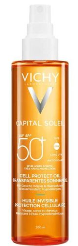 VICHY - Capital Soleil Cell Protect Invisible Oil SPF50+,  CS Cellprot 200 ml