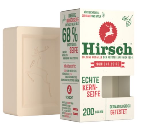 Hirsch Schicht-Kernseife (200g)