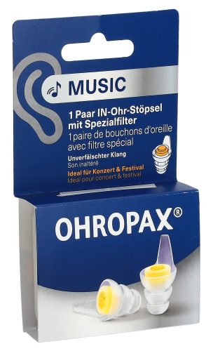 Ohropax Ohrstöpsel Music 1 Paar