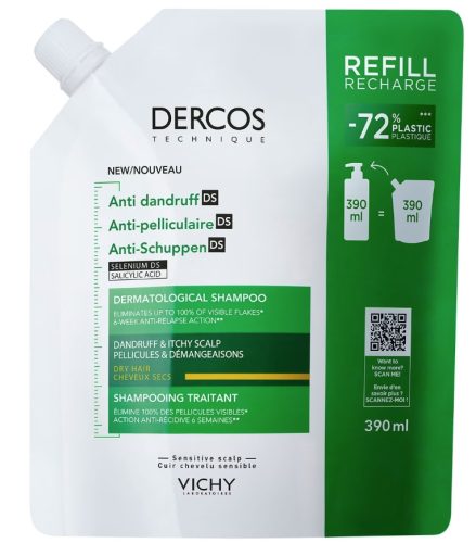 Vichy® Dercos Anti-Schuppen Shampoo für trockene Kopfhaut