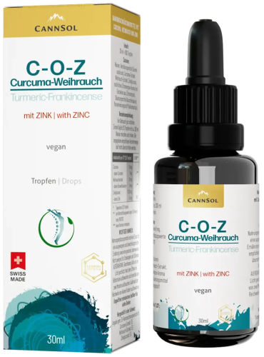 CannSol C-O-Z Curcuma Weihrauch mit Zink Tropfen