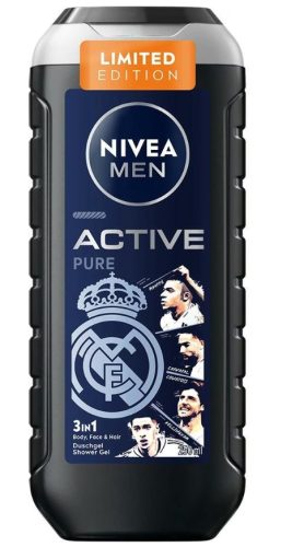 Nivea - Active Pure Real Madrid Pflegedusche, 250 ml