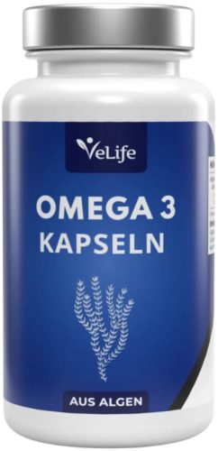 VeLife Omega 3 aus Algen Kapseln