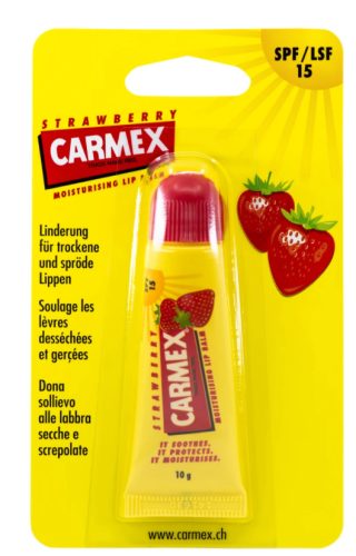 CARMEX Lippenbalsam Strawberry SPF 15 (10 g)