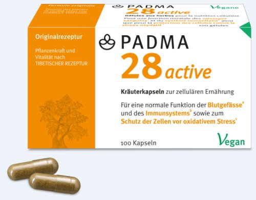 PADMA 28 active Kapsel (100 Stück)