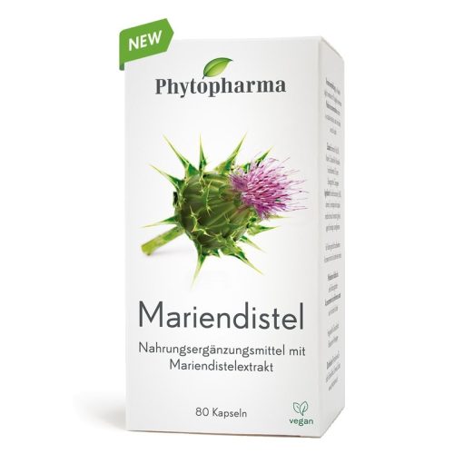 Phytopharma Mariendistel Kapseln 80 Stück