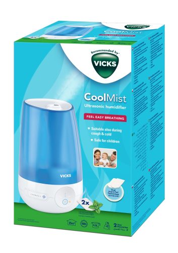 Vicks, Vicks Mini Kaltluft Ultraschall-Luftbefeuchter VUL565E (1 Stück)