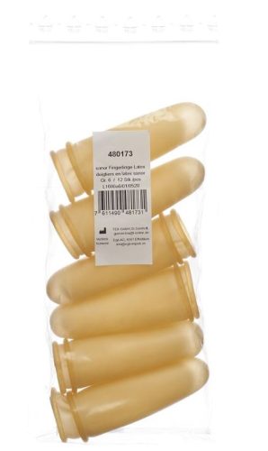 sanor Fingerling Latex Grösse 2 gepudert leicht (1 Stück)
