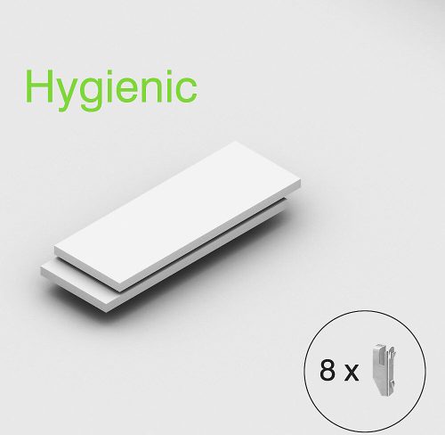 undefined, Fachboden für Hygiene-Steckregal, VE 2 Stk BxT 965 x 350 mm