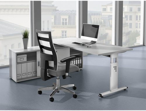 FINO - Sideboard je 1 Fachboden, 1 Trennwand weiß